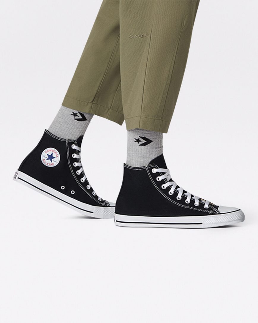 Tenisi Inalti Barbati Converse Chuck Taylor All Star Clasici Negrii | RO GNCWU146